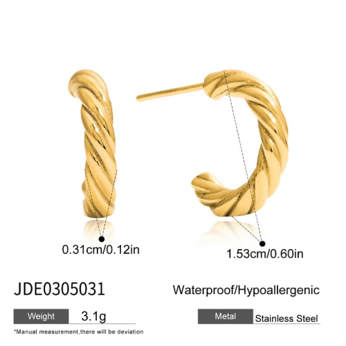 Boucles d’oreilles en acier – E0305031