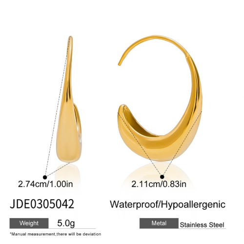 Boucles d’oreilles en acier – E0305042