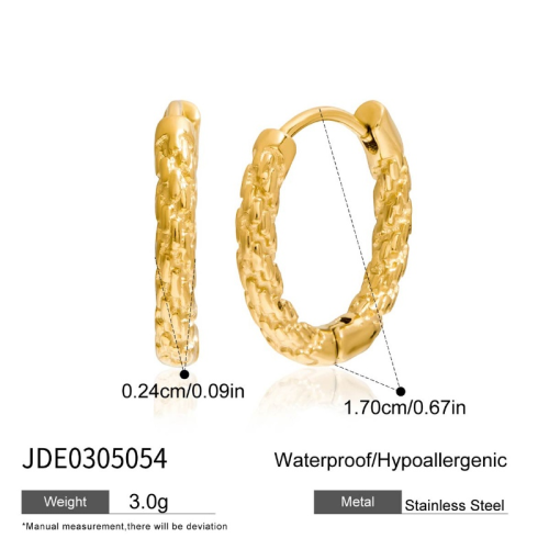 Boucles d’oreilles en acier – E0305054