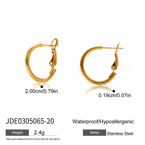 Boucles d’oreilles en acier – E0305065-20