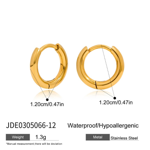 Boucles d’oreilles en acier – E0305066-12