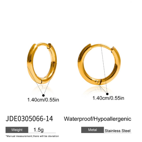 Boucles d’oreilles en acier – E0305066-14