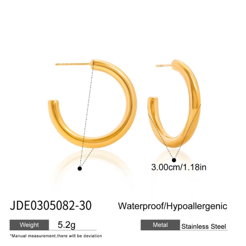 Boucles d’oreilles en acier – E0305082-30