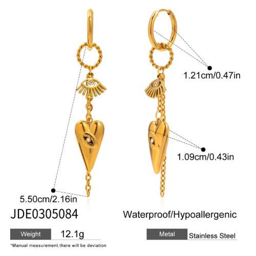 Boucles d’oreilles en acier – E0305084