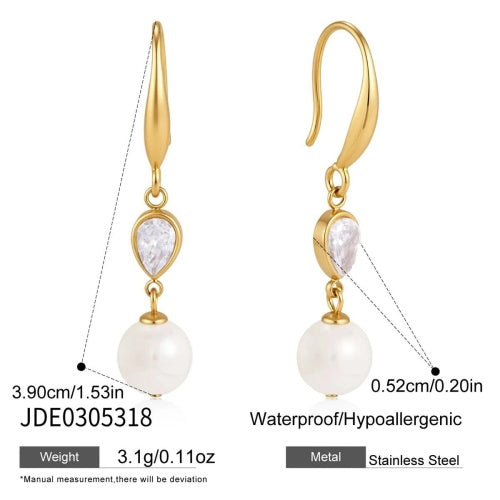 Boucles d’oreilles en acier – E0305318