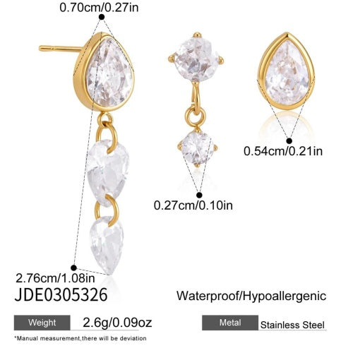 Boucles d’oreilles en acier – E0305326