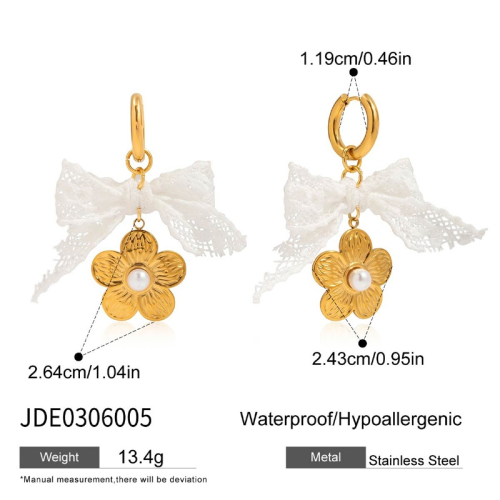 Boucles d’oreilles en acier – E0306005