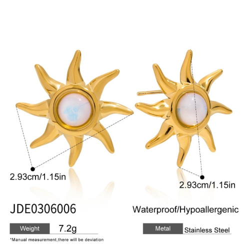 Boucles d’oreilles en acier – E0306006