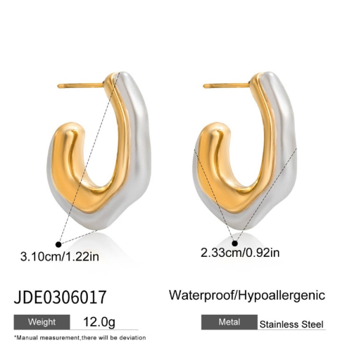 Boucles d’oreilles en acier – E0306017