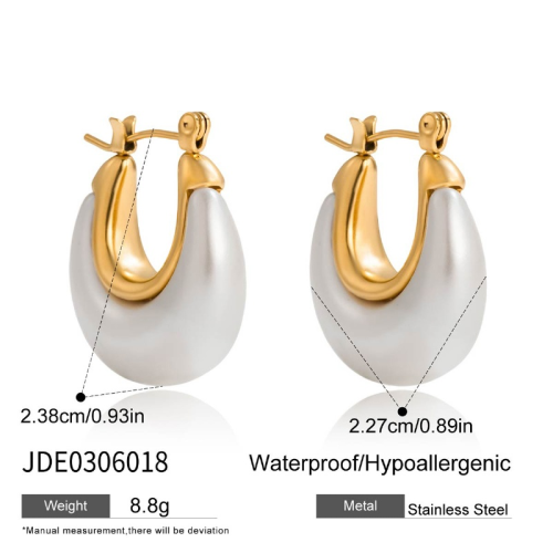 Boucles d’oreilles en acier – E0306018