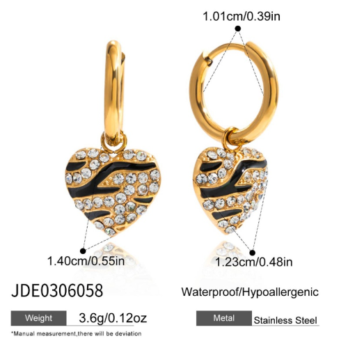 Boucles d’oreilles en acier – E0306058