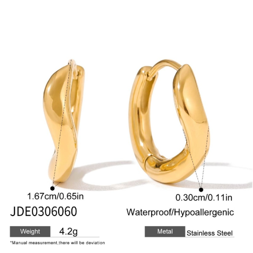 Boucles d’oreilles en acier – E0306060