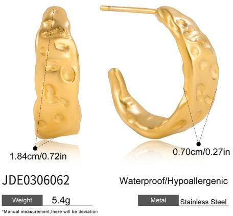 Boucles d’oreilles en acier – E0306062