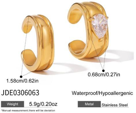 Boucles d’oreilles en acier – E0306063