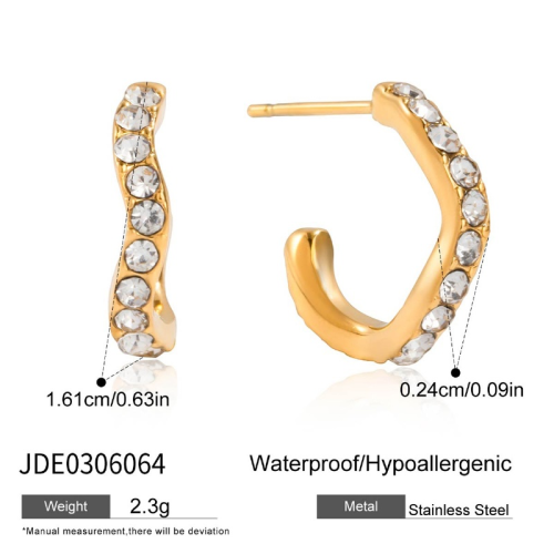Boucles d’oreilles en acier – E0306064