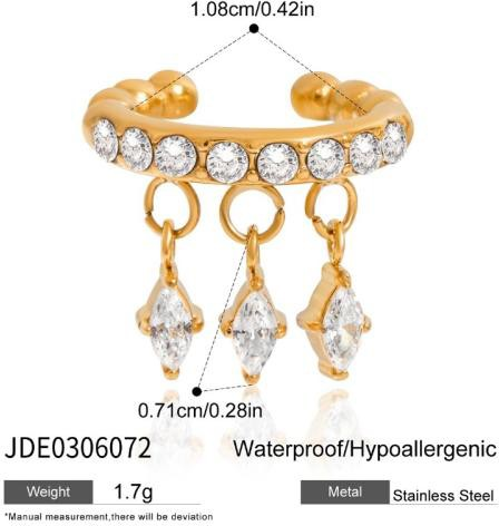 Boucles d’oreilles en acier – E0306072