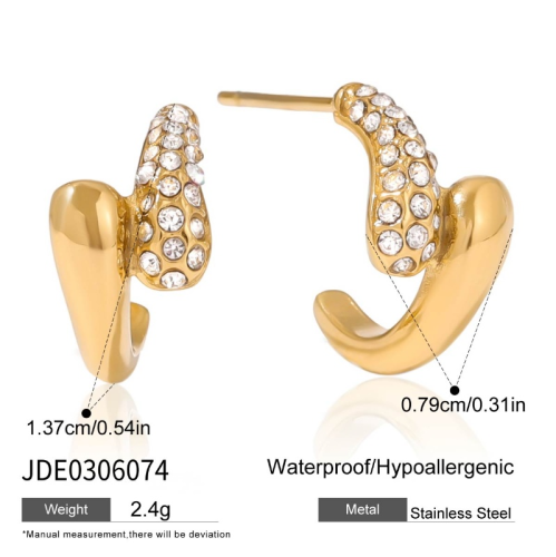 Boucles d’oreilles en acier – E0306074