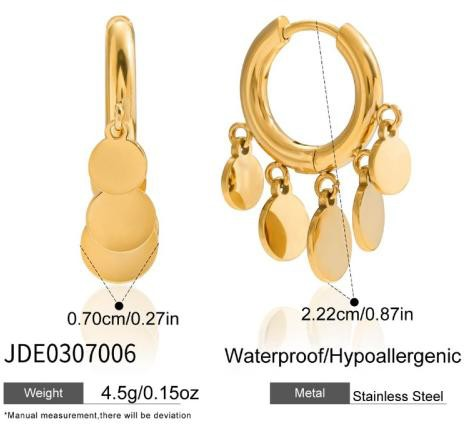 Boucles d’oreilles en acier – E0307006