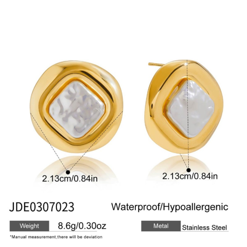 Boucles d’oreilles en acier – E0307023