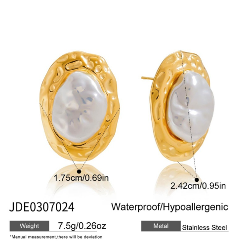 Boucles d’oreilles en acier – E0307024