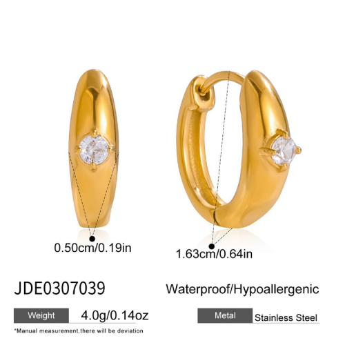 Boucles d’oreilles en acier – E0307039