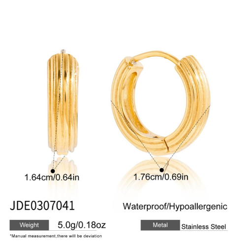 Boucles d’oreilles en acier – E0307041