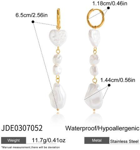 Boucles d’oreilles en acier – E0307052