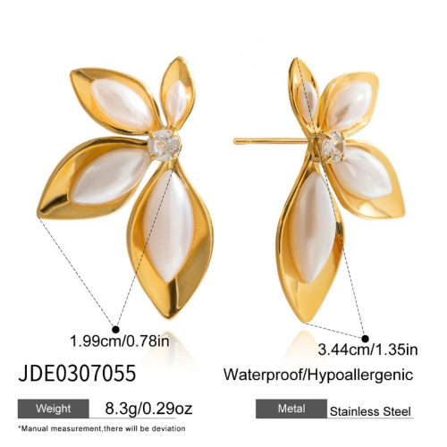 Boucles d’oreilles en acier – E0307055