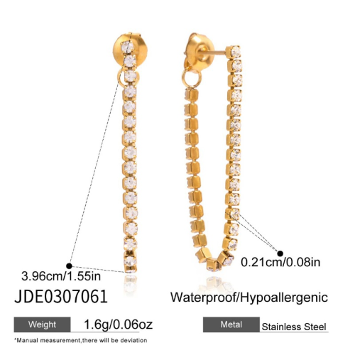 Boucles d’oreilles en acier – E0307061