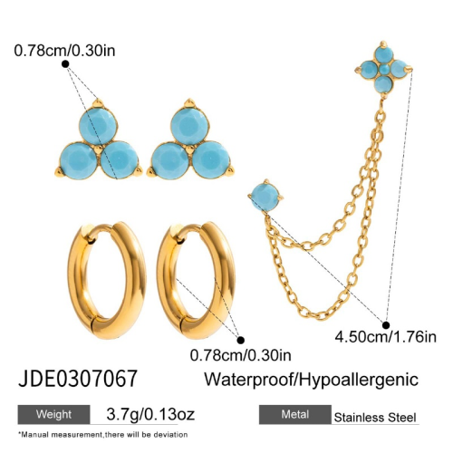 Boucles d’oreilles en acier – E0307067