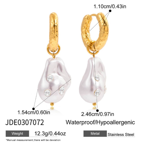 Boucles d’oreilles en acier – E0307072