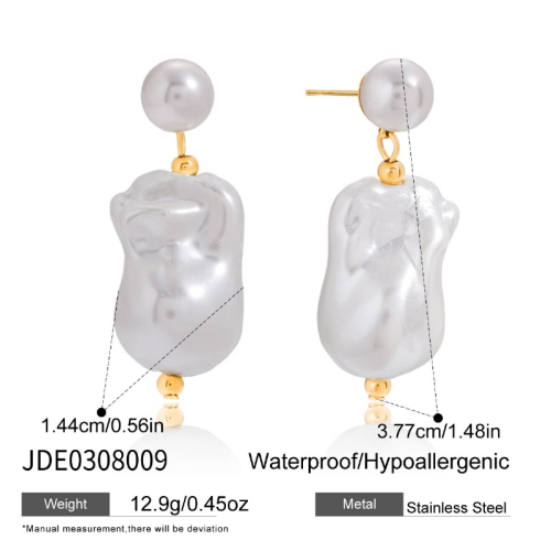 Boucles d’oreilles en acier – E0308009