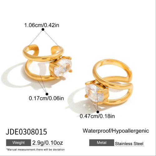 Boucles d’oreilles en acier – E0308015