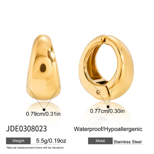 Boucles d’oreilles en acier – E0308023