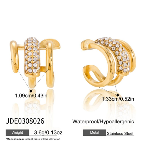 Boucles d’oreilles en acier – E0308026