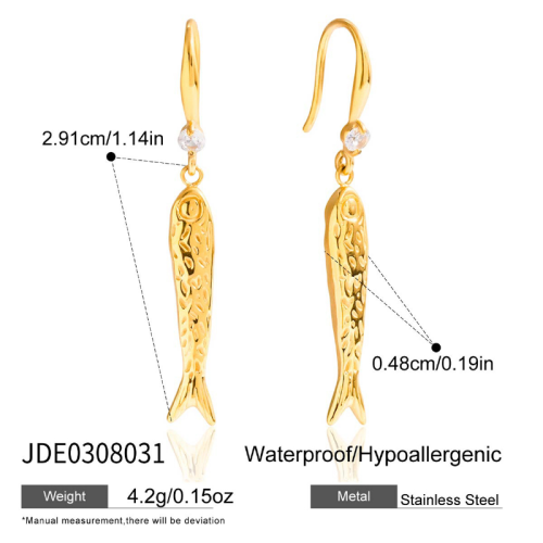 Boucles d’oreilles en acier – E0308031
