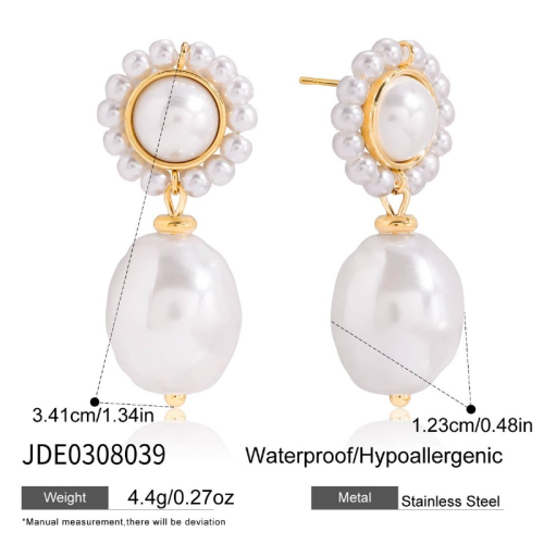 Boucles d’oreilles en acier – E0308039