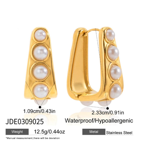 Boucles d’oreilles en acier – E0309025