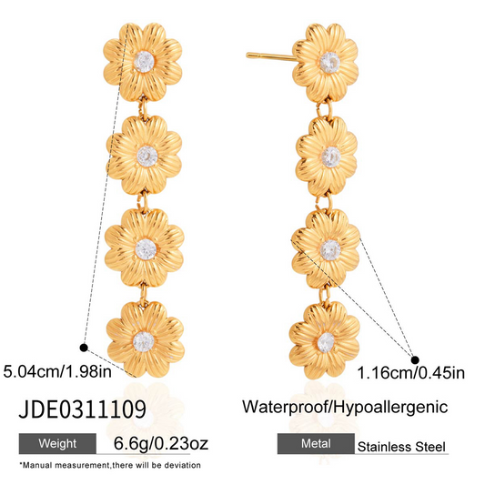 Boucles d’oreilles en acier – E0311109