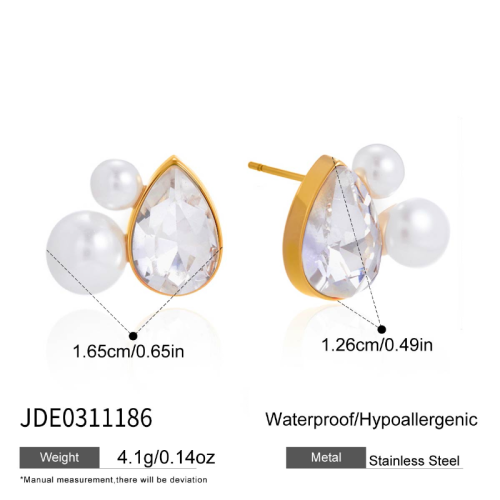 Boucles d’oreilles en acier – E0311186