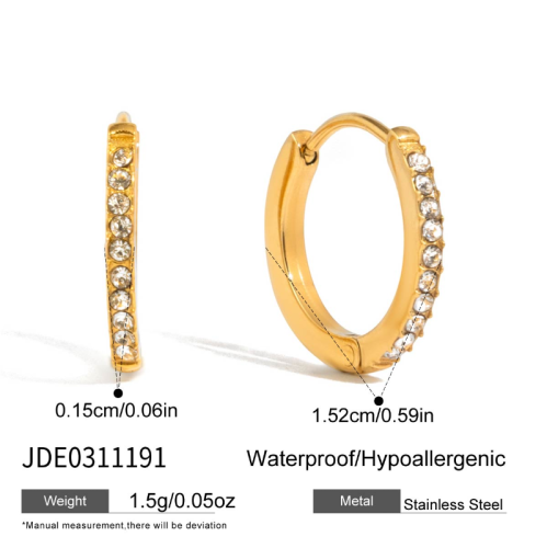 Boucles d’oreilles en acier – E0311191