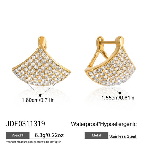 Boucles d’oreilles en acier – E0311319