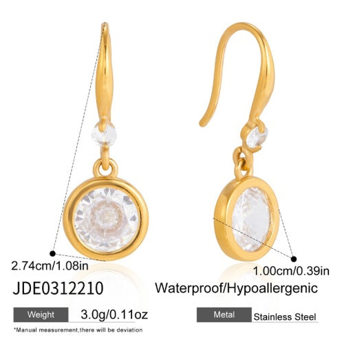 Boucles d’oreilles en acier – E0312210