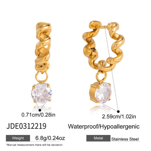 Boucles d’oreilles en acier – E0312219