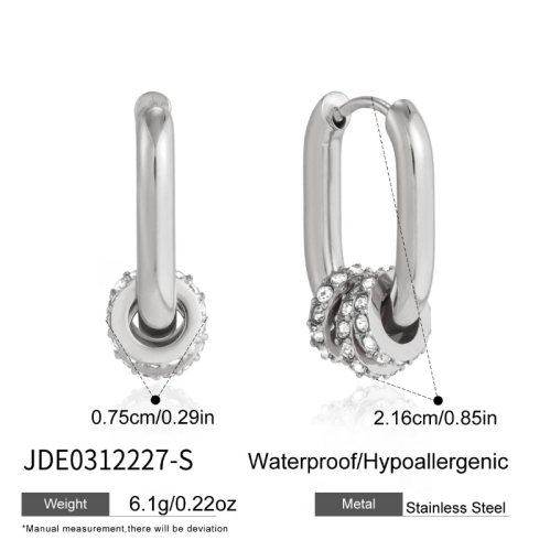 Boucles d’oreilles en acier – E0312227-S