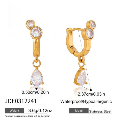 Boucles d’oreilles en acier – E0312241