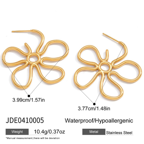 Boucles d’oreilles en acier – E0410005