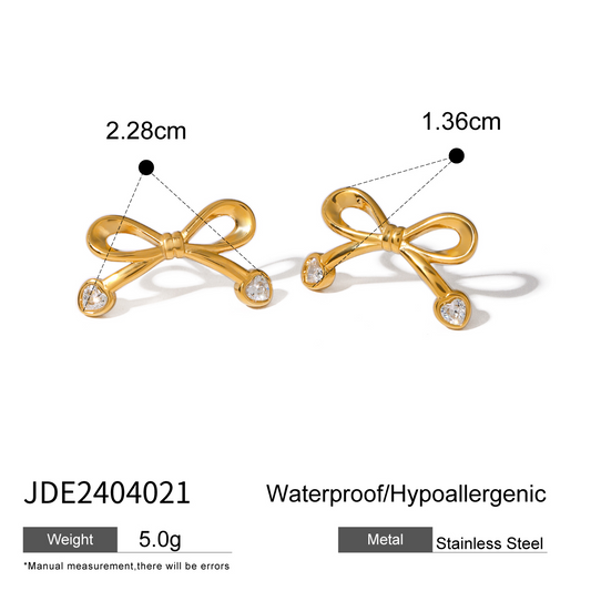 Boucles d’oreilles en acier – E2404021