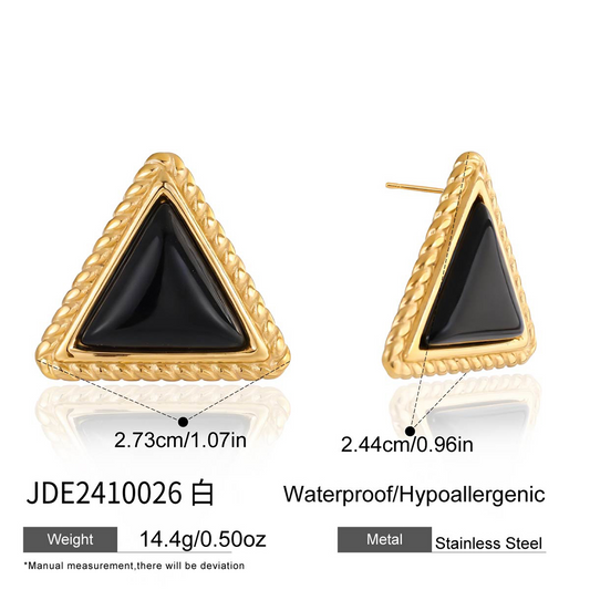 Boucles d'oreilles en acier - E2410026