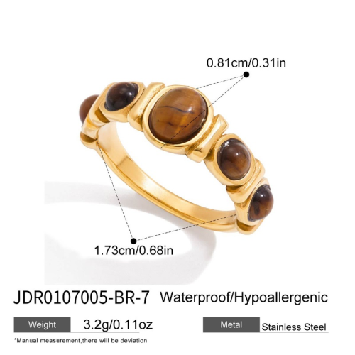 Bague en acier – BG0107005-BR-7
